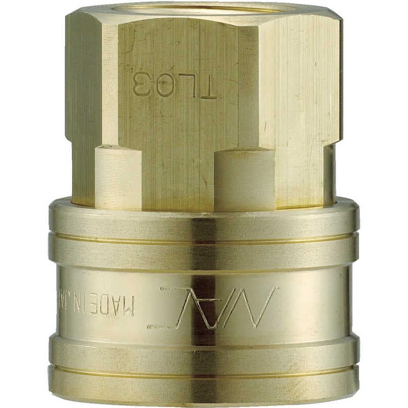 長堀工業　クイックカップリング TL型 真鍮製 オネジ取付用　CTL06SF2