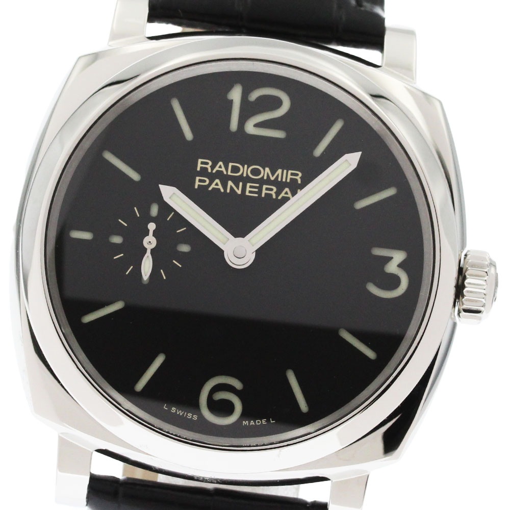 パネライ PANERAI PAM00574 ラジオミール 1940 3デイズ アッチャイオ 手巻き メンズ 美品 _862241【中古】