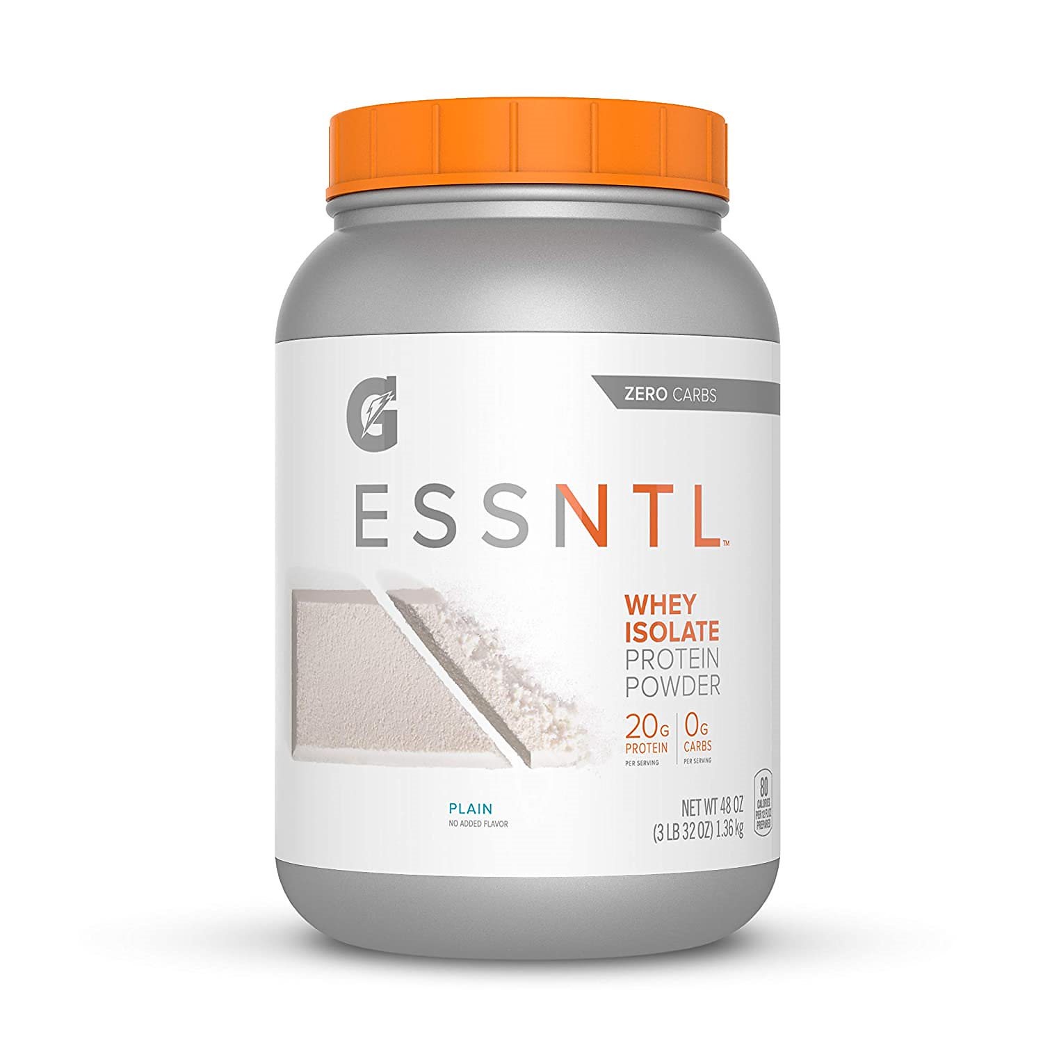 Gatorade GESSNTL Whey アイソレートタンパク質パウダープレーン3ポンドキャニスタ