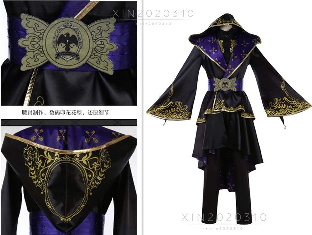 修正版ディズニー ツイステッドワンダーランド (ツイステ) 式典服 全員 コスプレ衣装 +ペンやペン入れ風(ウィッグ 靴別売り)
