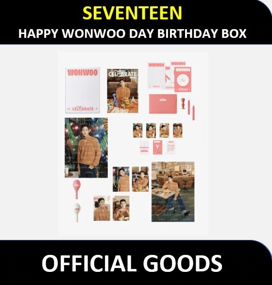 【SEVENTEEN】 - HAPPY (WONWOO) DAY BIRTHDAY BOX VER.3
