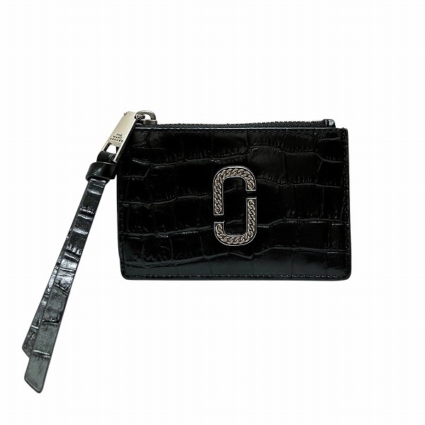 マーク・ジェイコブス トップジップ マルチ ウォレット S155L01SP22 カードケース【中古】