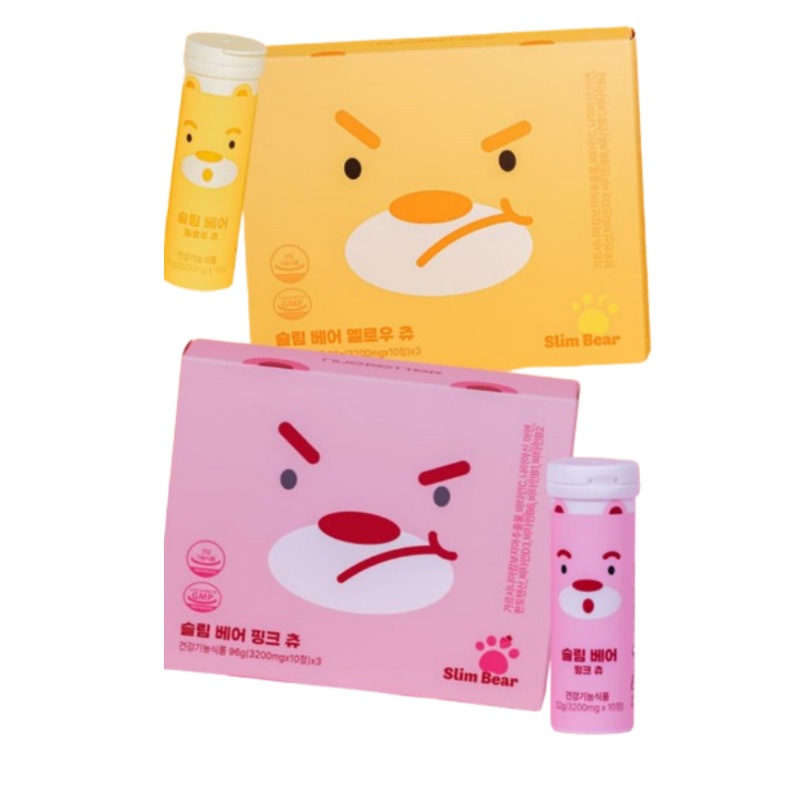 [サクサク チュアブルダイエット] スリムベアキャンディー10錠×3箱