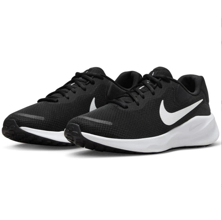 【京東供給】【正規品】 厚底スニーカー【急速出荷】ナイキ レボリューション 7 FB2207-001 メンズシューズ ロード ランニングシューズ 泡のように軽い履き心地 フォームミッドソールが柔らかく