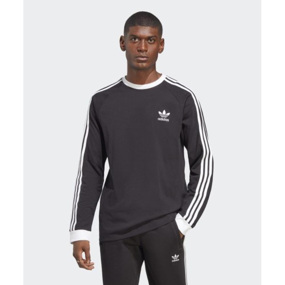 adidas 3S Long Sleeve T-Shirt Black IA4877