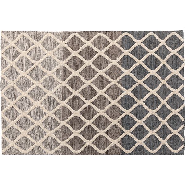 モダン ラグマット/絨毯 幅130cm奥行190cm TTR-174A 長方形 インド綿 リビング ダイニング キッチン 廊下