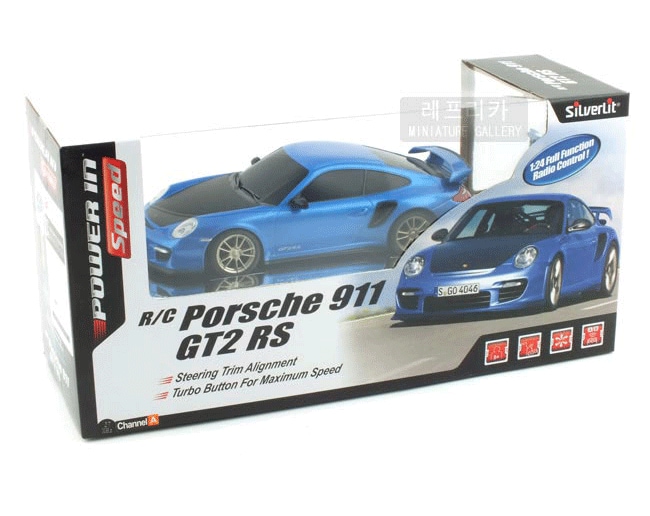 [海外直送] Porsche 911 GT2 RS SVL824329BL ポルシェ（ Porsche ） 911 GT2 RS R/C Silverlit社 正式ライセンス おもちゃ