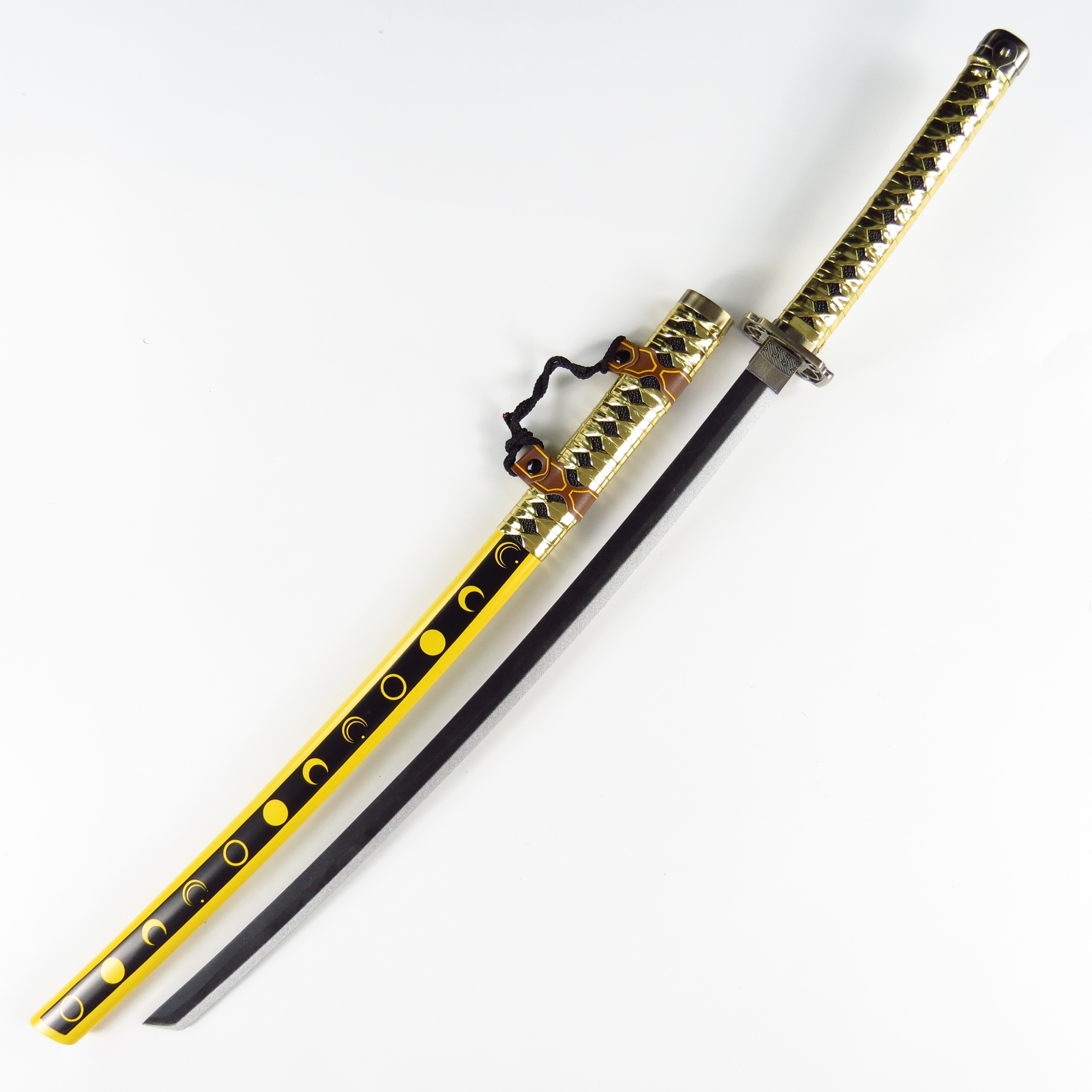 刀剣乱舞三日月宗近爺佩刀COS佩剣コスプレ働画道具木刃包郵