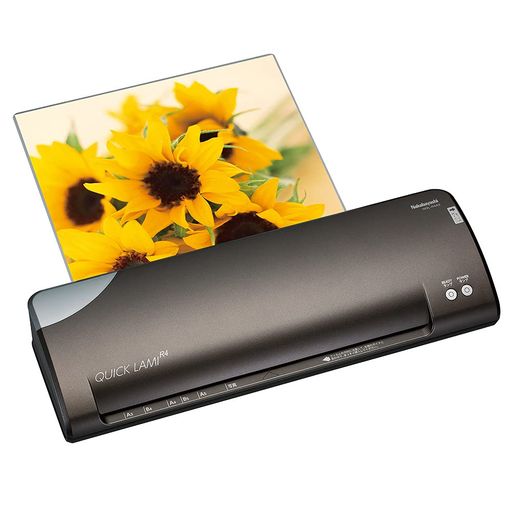 ナカバヤシ パーソナルラミネータ クイックラミR4 4本ローラー A3 Z0388 15,713円