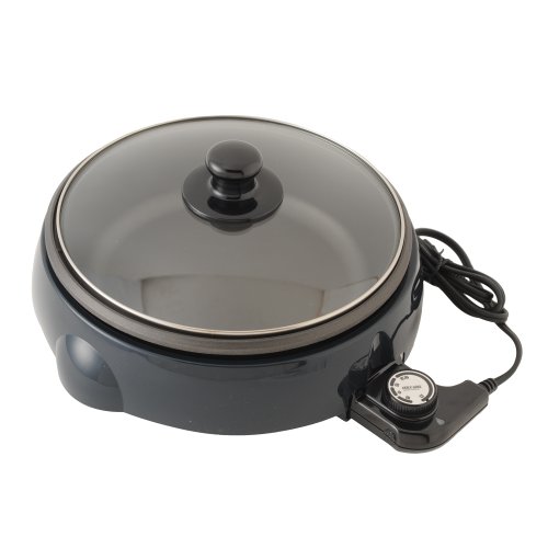 電気グリルパン23cm ネイビー AZ-3924