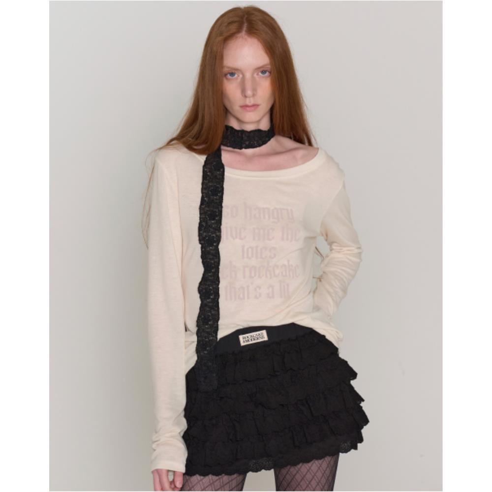 ROCKCAKE Funk Mesh Top Cream RC23TP08500CR