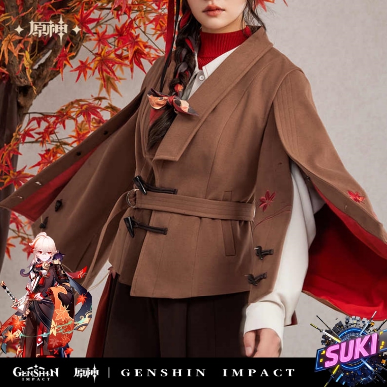 【プロ品質を極める!】原神 グッズ / 楓原万葉 インプレッションシリーズ / アウター / Genshin Impact Kaedehara Kazuha 枫原万叶 げんしん コスプレ