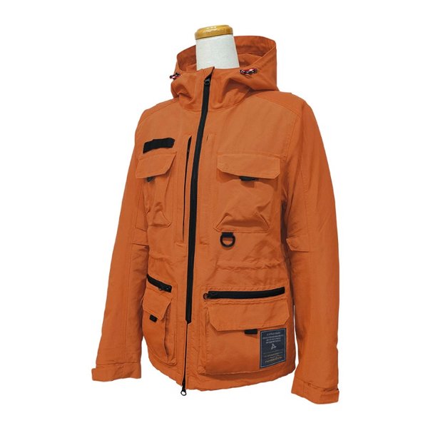 UNJ-113W 60/40マウンテンパーカー ブリックオレンジ レディース LLサイズ UNJ-113W-BOR-WLL