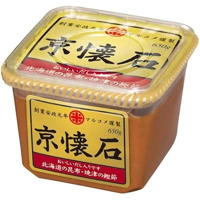 他サイト： マルコメ 京懐石 だし入り味噌 北海道の昆布・焼津の鰹節 650gの商品画像