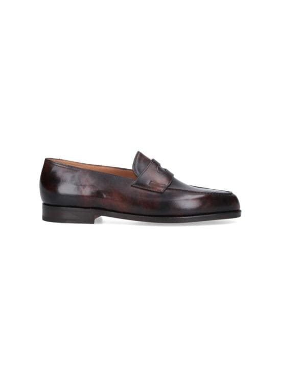JOHN LOBB Men Laced up Shoes LOPEZDARK BROWN Brown