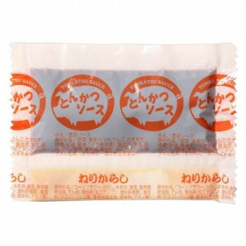 タカハシソース　とんかつ専用ソース＆練がらし ツインパック　500個（100x5）　250799