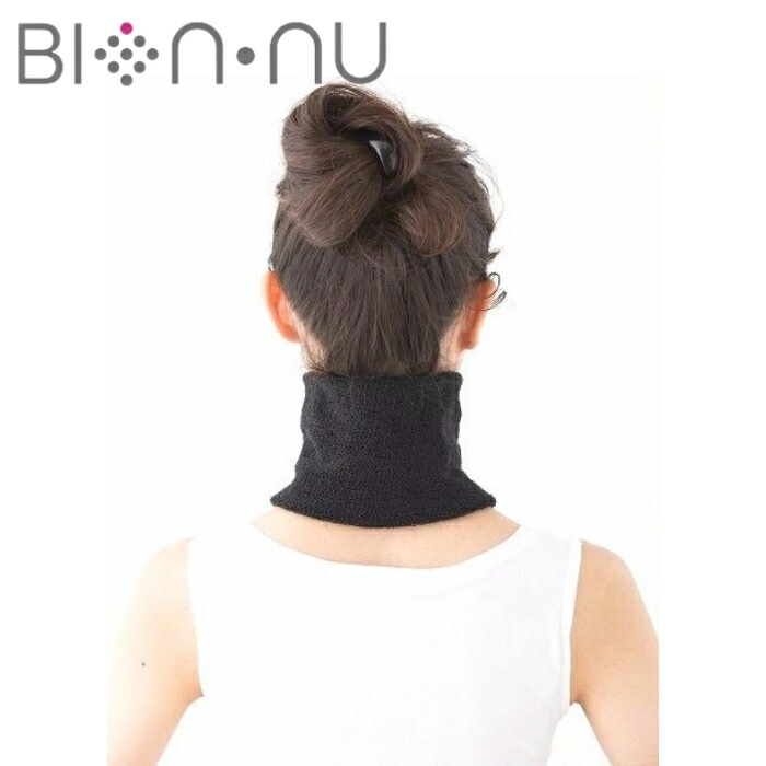 ビオンヌ ネックウォームシェイパー むくみ 首 肩 血行促進 肩こり 首こり 小顔 遠赤外線 赤外線 血流 体質改善 冷え性 健康 BIONNU 老廃物 ネックウォーマー あったかグッズ 山崎麻央 5,676円