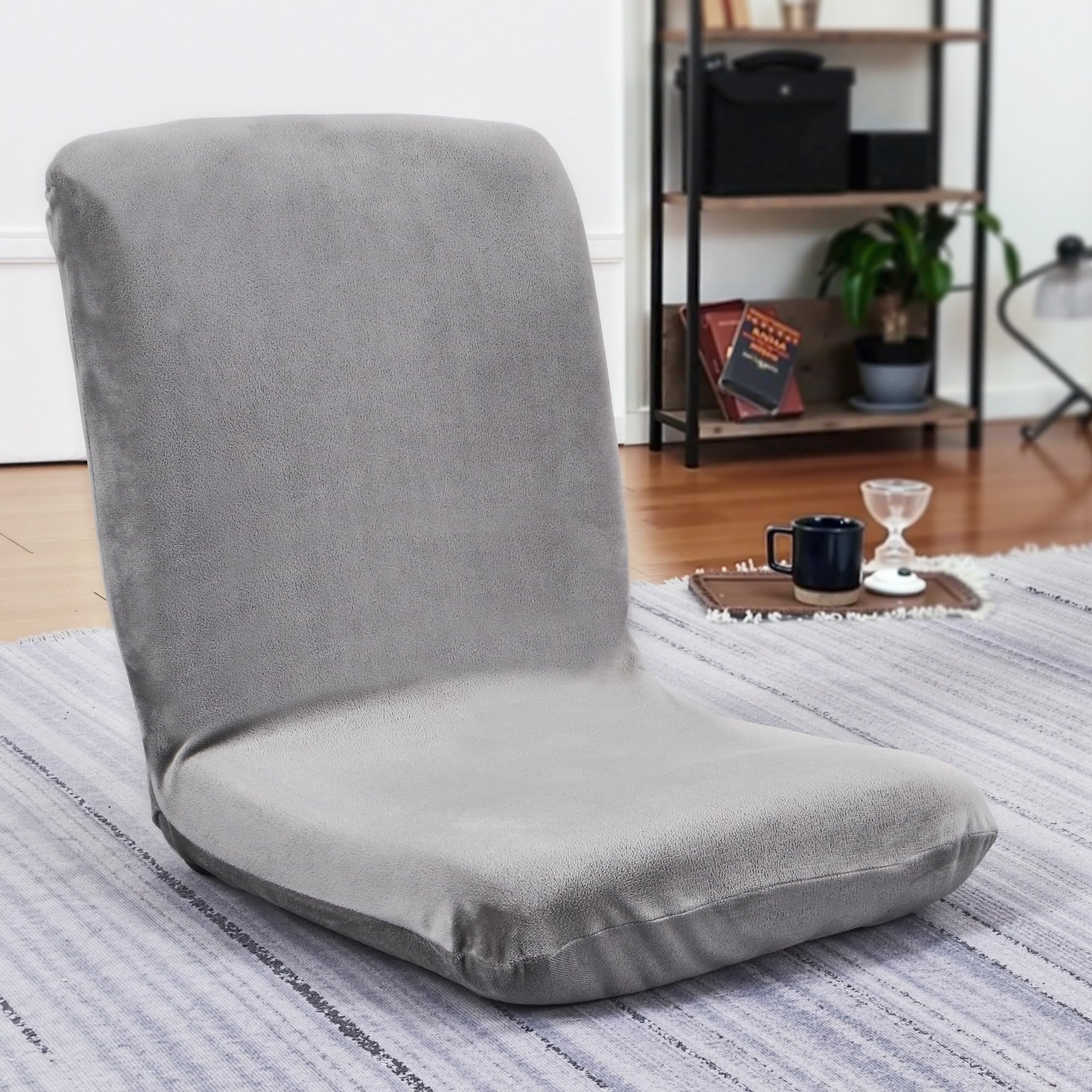 【全国送料無料】 VECELO 座椅子 2way ふわふわ ゲーミング座椅子 41cm × 38cm × 47cm フロアチェア チェア クッション ミニソファ ソファベッド リクライニング ひとりが