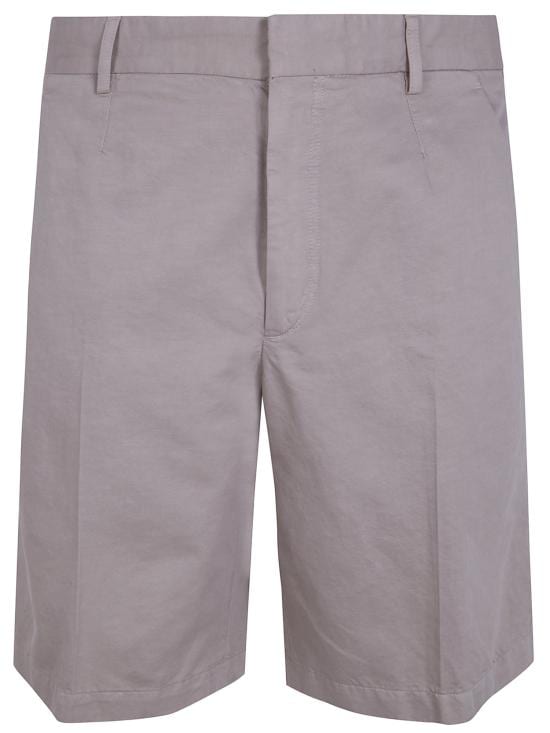 ERMENEGILDO ZEGNA Men Straight Pants UHI37A3 TB17 K01 WHITE