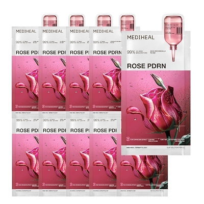 メディヒールローゼマスク　プランエスクリニック Qoo10] メディヒール [NEW]ローゼPDRNエッセンシャルマ