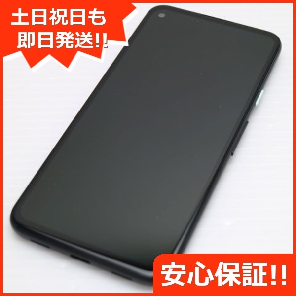 美品 SIMフリー Google Pixel 4a ブラック 白ロム 34