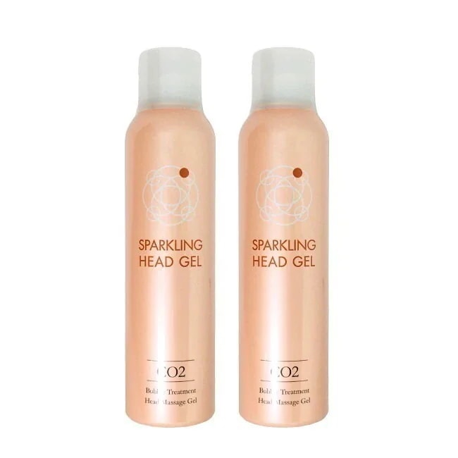 スパークリングヘッドジェル 120g 2本セット 頭皮マッサージ 炭酸 スプレー ヘッドスパ 臭い フケ かゆみ たるみ スカルプケア リフトアップ 血行 促進 まとめ買い