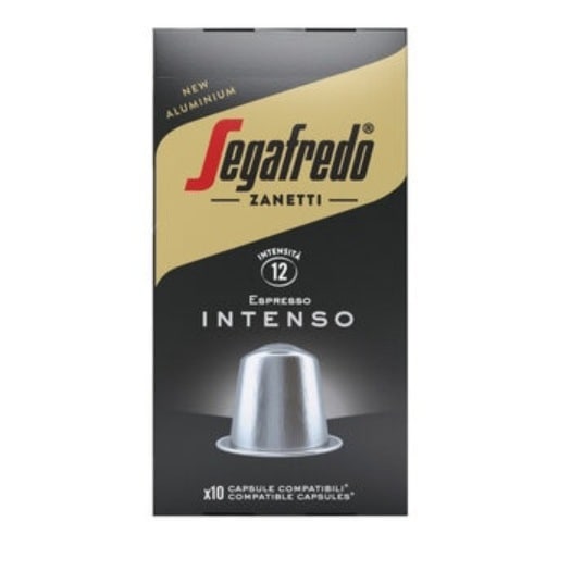 【倉庫直送】　セガフレード ザネッティ ネスプレッソ互換カプセル インテンソ 100カプセル (1箱10カプセル入 x 10箱)