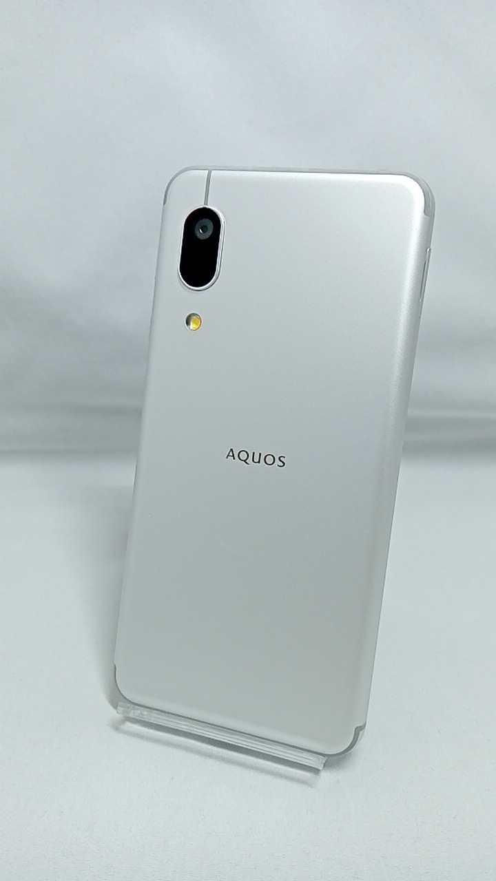 美品！　AQUOS　sense3 basic 907SH　本体　シルバー SIMフリー　20250617B