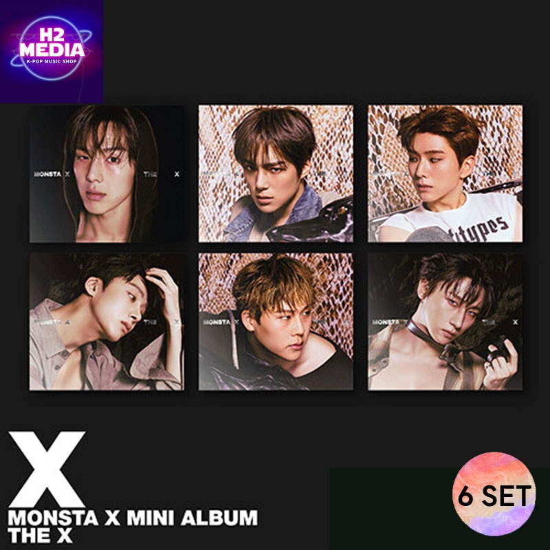 [6種 SET] MONSTA X - (Mini 13th Album) THE X [DIGIPACK VER.]
