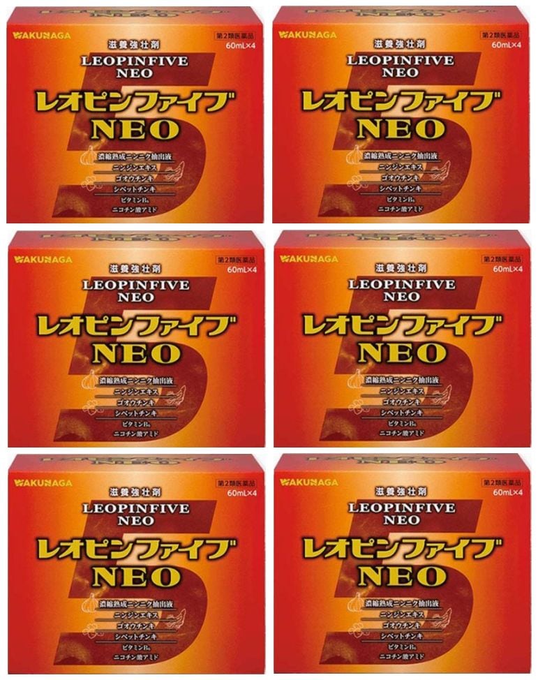 レオピンファイブNEO 60mL4本入[6個セット]