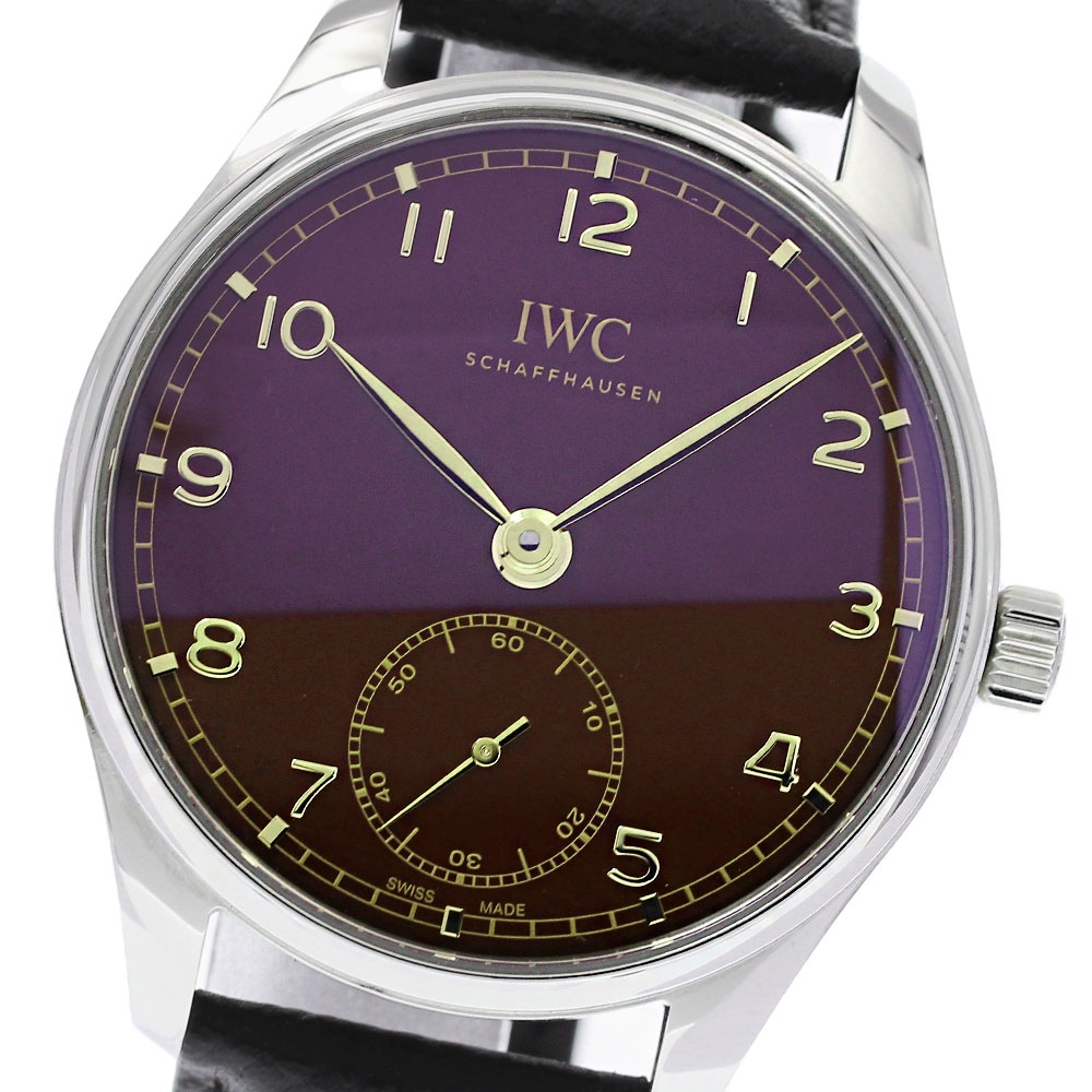 IWC SCHAFFHAUSEN IW358315 ポルトギーゼ オートマチック40 自動巻き メンズ 美品 _832102【中古】 420,560円
