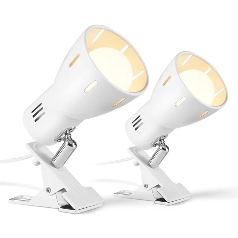 クリップライトE26スポットライト おしゃれ クリップ led電球付き 60w 中間スイッチ付き 350回転仕事 屋内照明用（2個） 6,066円