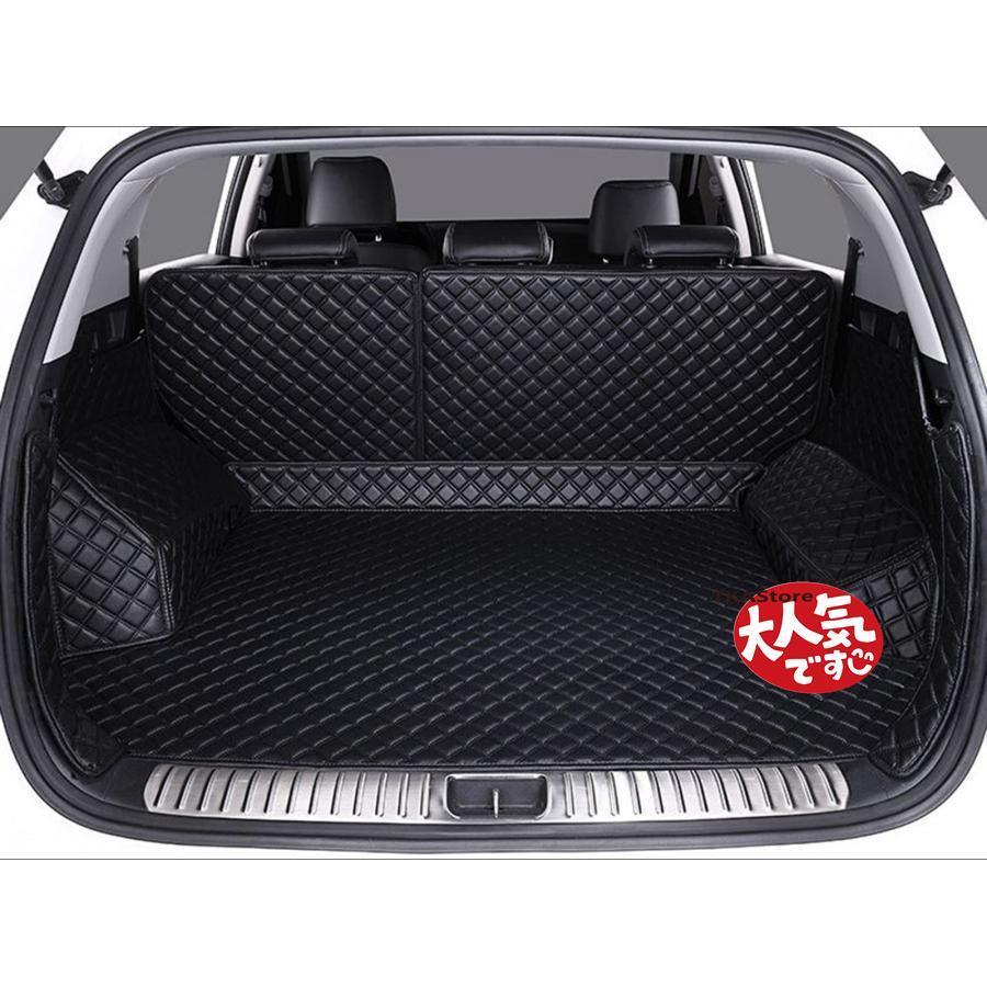 即納ありフルカバー ラゲッジマット に適用する 新型ハリアー 80系 (20206月 車種専用設計 3D車トランクマッ 滑り止め 汚れに強い 防水 ラゲッジマット 右ハンドル