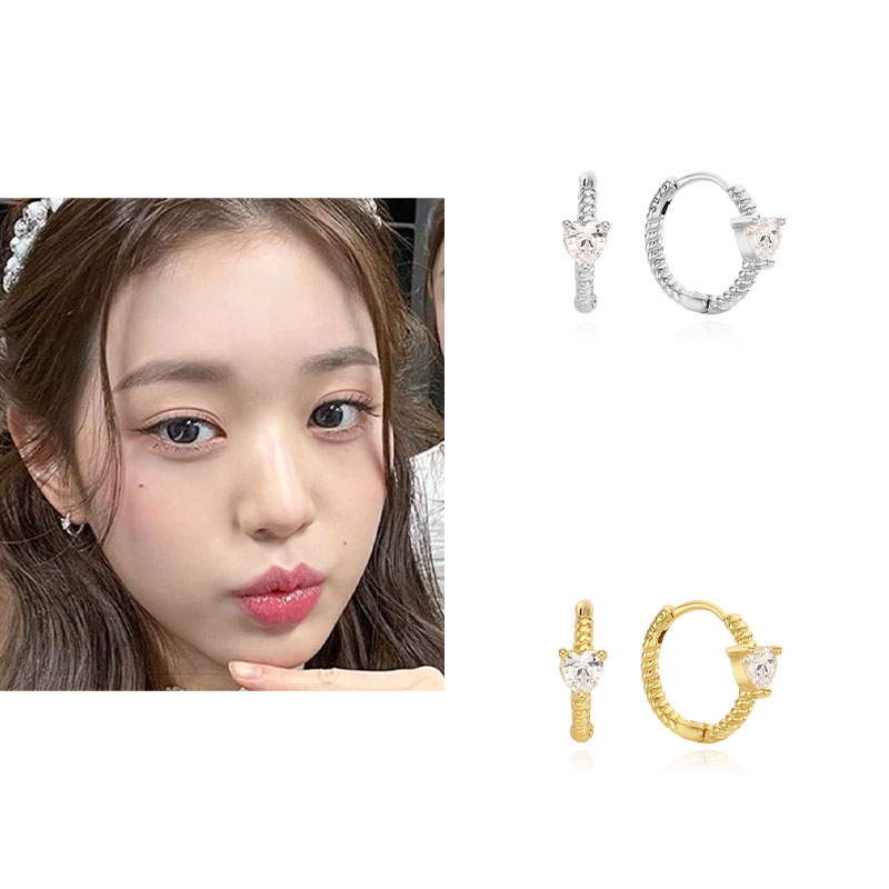 [IVEチャンウォンヨン着用]アイリーンキュービックイヤリング/韓国ファッション/韓国ファッションスタイル/韓国ストリートファッション/SNSで人気/韓国の人気ブランド