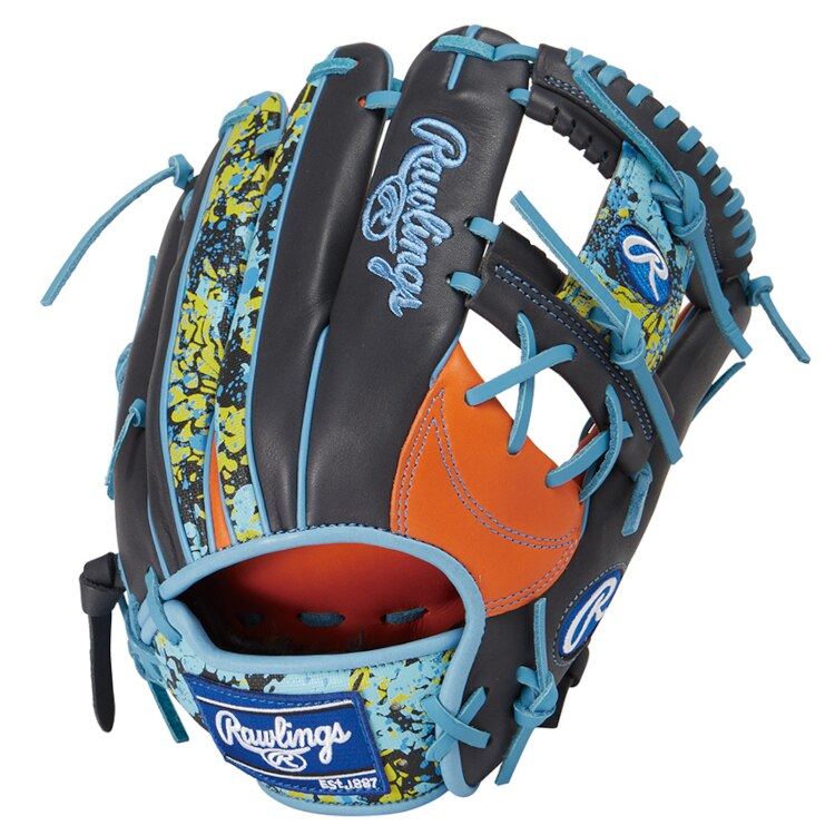 軟式野球 HOH BLIZZARD＆Wizard #01 内野手用 11.25（LH右投用） オレンジ #GR3HON52MG-ORG