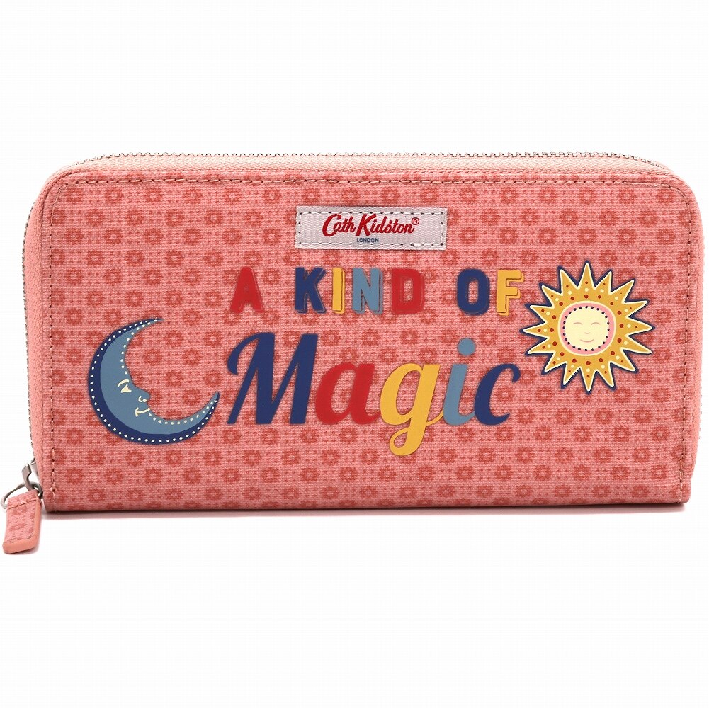 Cath Kidston キャスキッドソン ラウンドファスナー長財布 105228416773102 CONTINENTAL ZIP WALLET SHADOW FLOWERS A KIND OF