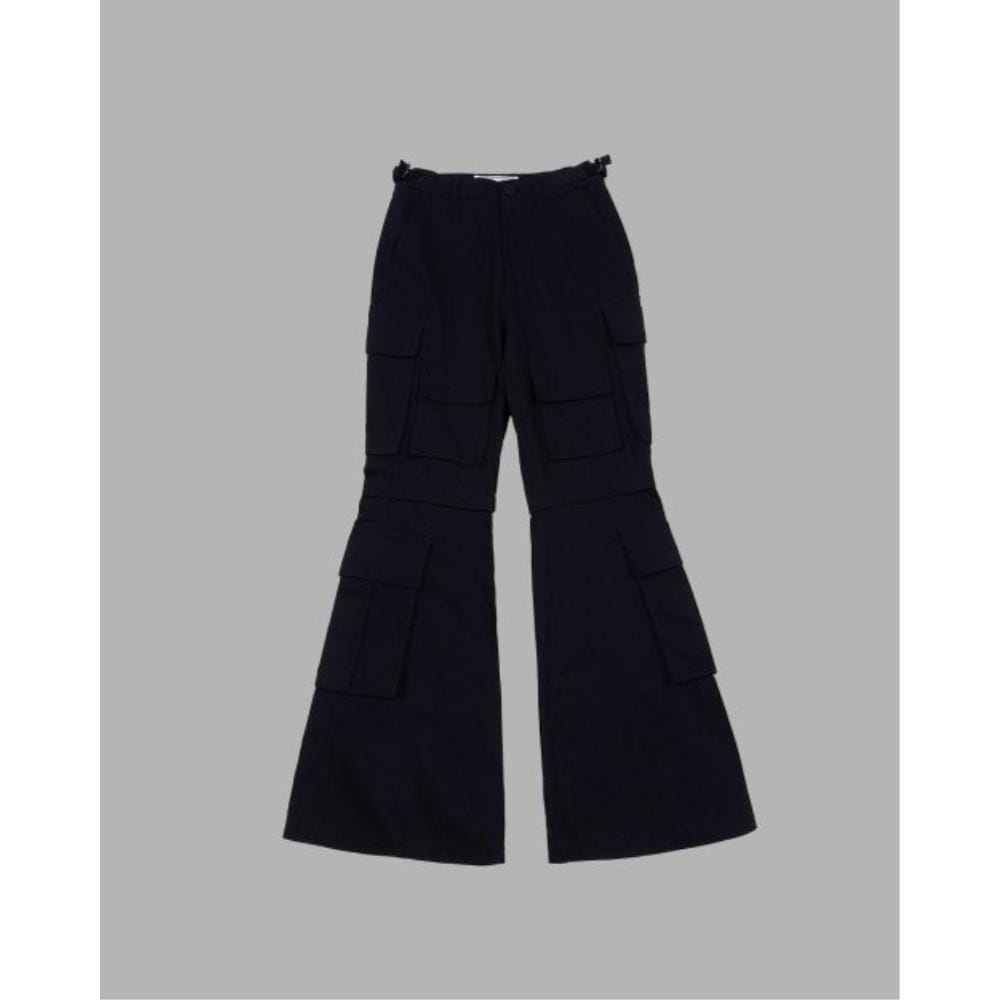 THE MUSEUM VISITOR TEN FLAP POCKET BOOTSCUT CARGO PANTS