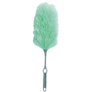(20個セット) ダスター/掃除用品 (グリーン) 全長60cm 洗える 『エレキャッチスター60』