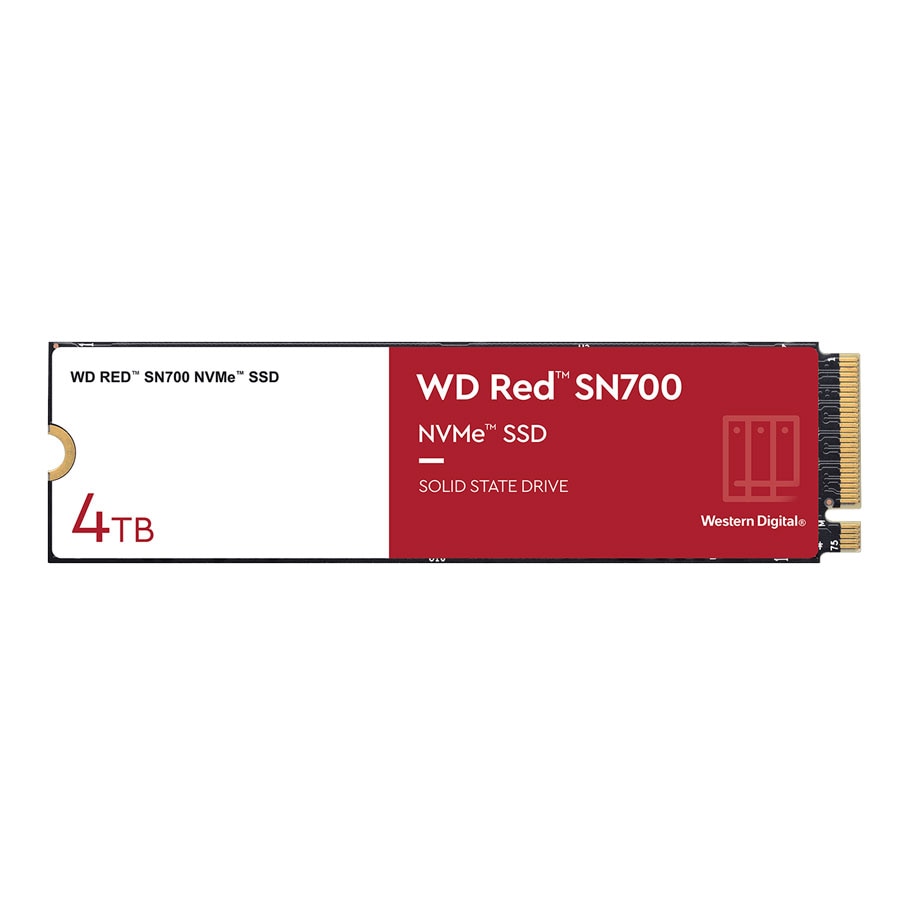 Western Digital（ウエスタンデジタル） WesternDigital WD Red SN700 NVMe SSD 4TB（NAS用NVMe SSD） WDS400T1R0C
