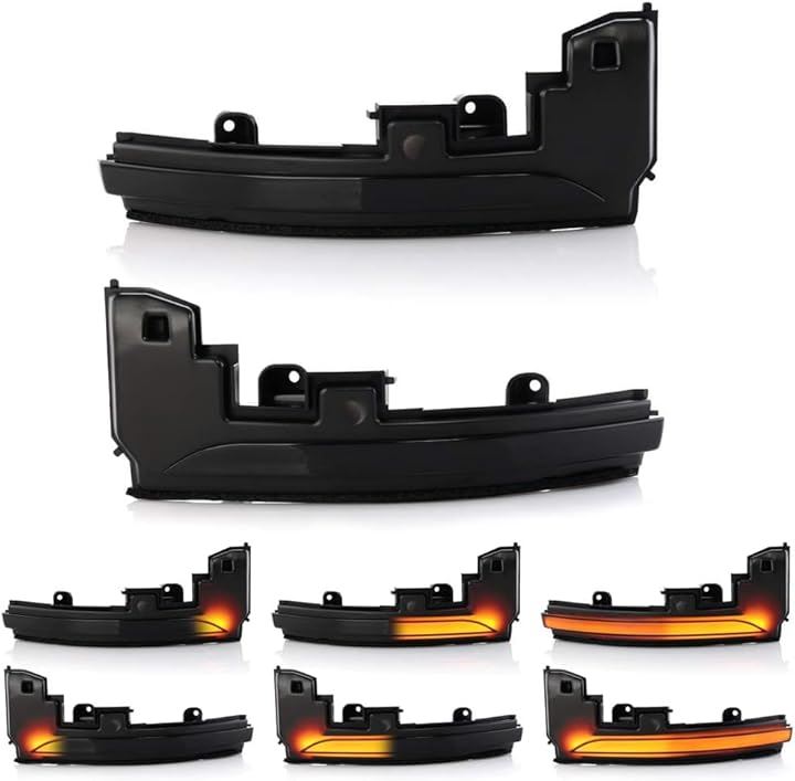 互換品 互換品 LED 流れる ドアミラー ウインカー ランプ ライト ランドローバー 車検対応 通常点灯との切替SW付き スモーク仕様 シーケンシャル ダイナミック 純正交換タイプ 4 8,424円