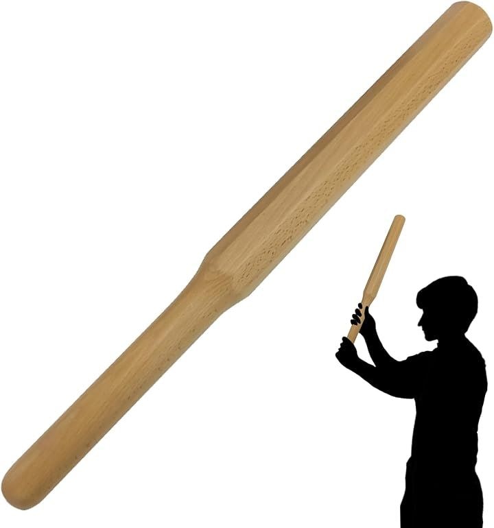 パーソナルトレーナー監修初心者でも扱いやすい0.7kg 素振り用短木刀 室内用 筋トレ 竹刀 剣道 トレーニング 稽古用 フリセン EdisonBrain(ベーシック), 60cm)