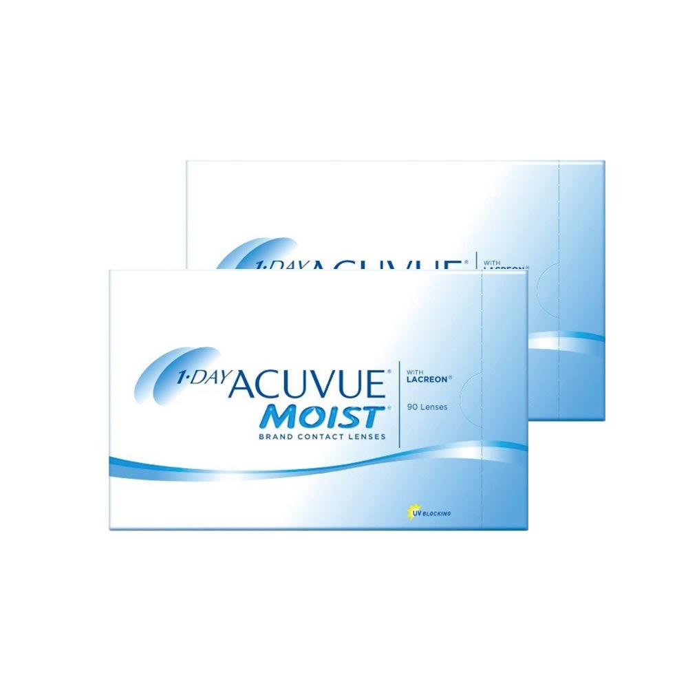 処方箋不要 ワンデーアキュビューモイスト90枚 (2箱)