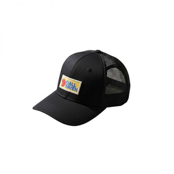 FJALLRAVEN 26SS バルダーグ トラッカーキャップ ブラック (78139550) (VARDAG LANGTRADARKEPS BLACK)