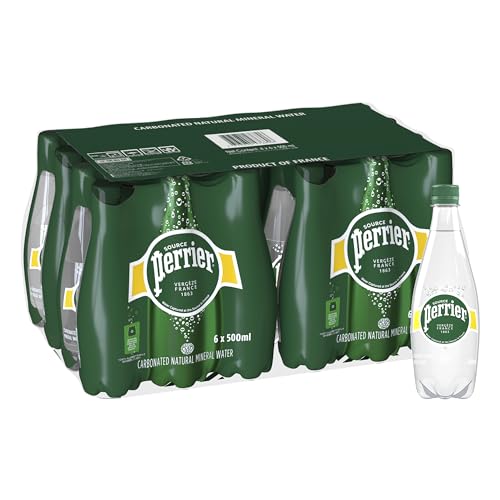Perrier(ペリエ) プレーン 炭酸水 シュリンクパック PET [直輸入品] 500ml ×24本