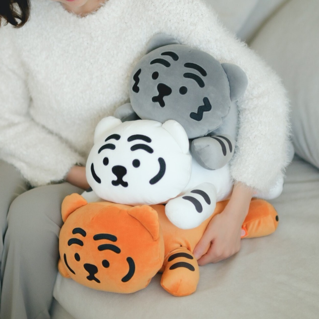 MUZIKTIGER クンディパンパン ぽっちゃり餅 大型 人形