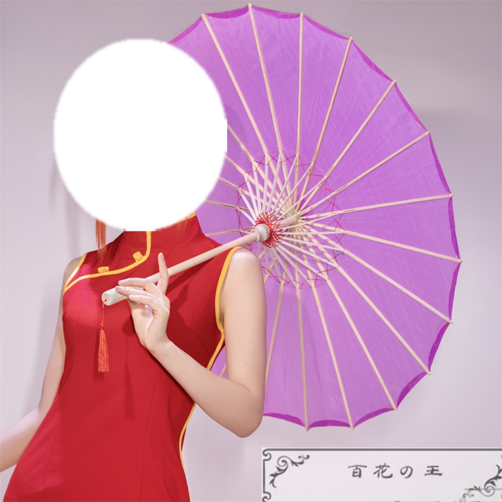 Qoo10] 在庫品 銀魂 神楽 傘 コスプレ道具 コ