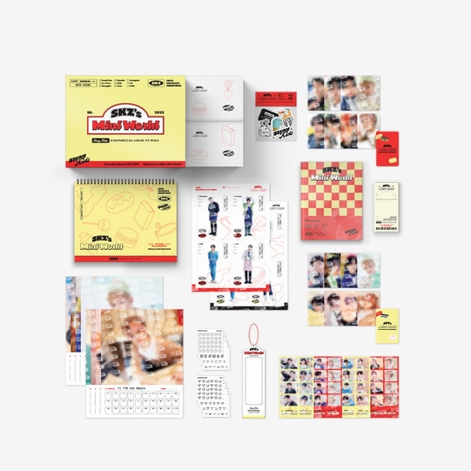 [未開封新品] （スペシャルSEASONS GREETINGS）Stray Kids Stray Kids 2023シーズングリーティングSKZs Mini World