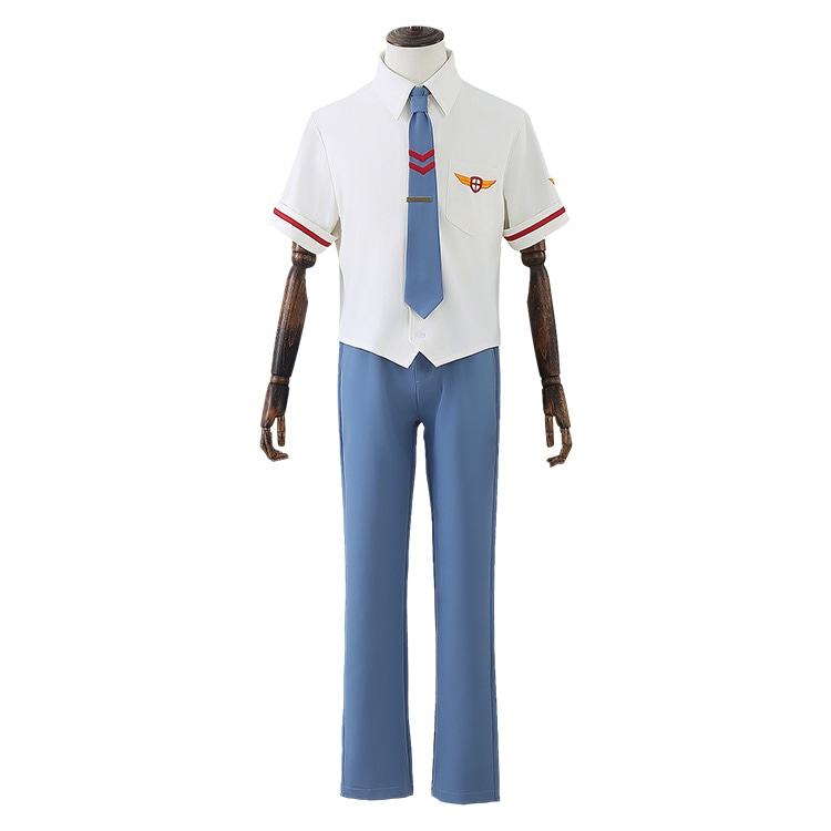 カードキャプターさくら 李小狼 コスプレ衣装 友枝中学校 夏の制服