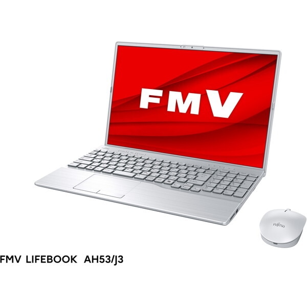 FMVA53J3S ファインシルバー FMV LIFEBOOK AH53/J3 ノートパソコン 16型 / Win11 Home / ブルーレイドライブ / Office搭載