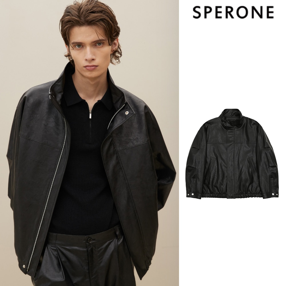 [SPERONE] Overfit High Neck Blouson Man